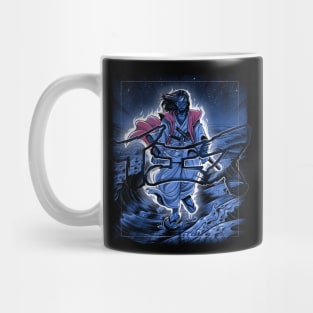 Samurai Jesus Walking On Water Mug